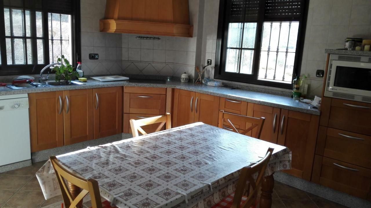 Villa En Lo Alto Del Monte Villanueva del Trabuco Esterno foto