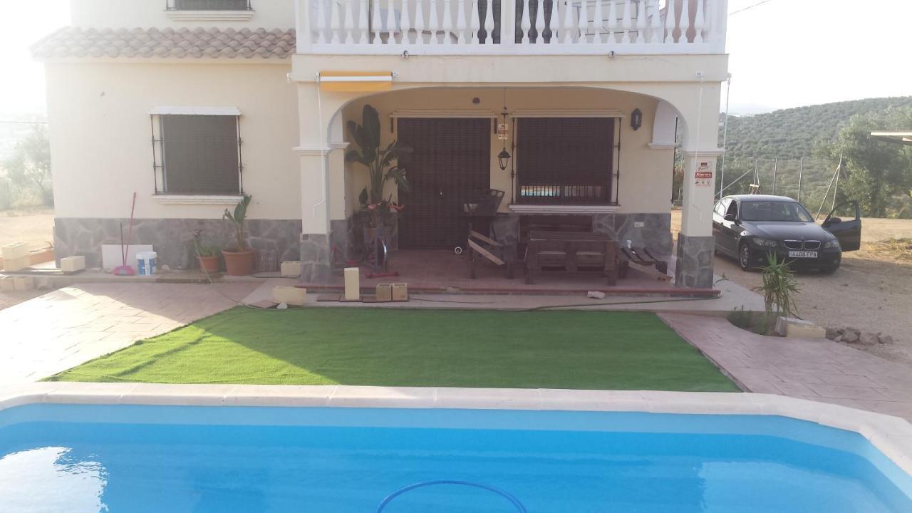 Villa En Lo Alto Del Monte Villanueva del Trabuco Esterno foto
